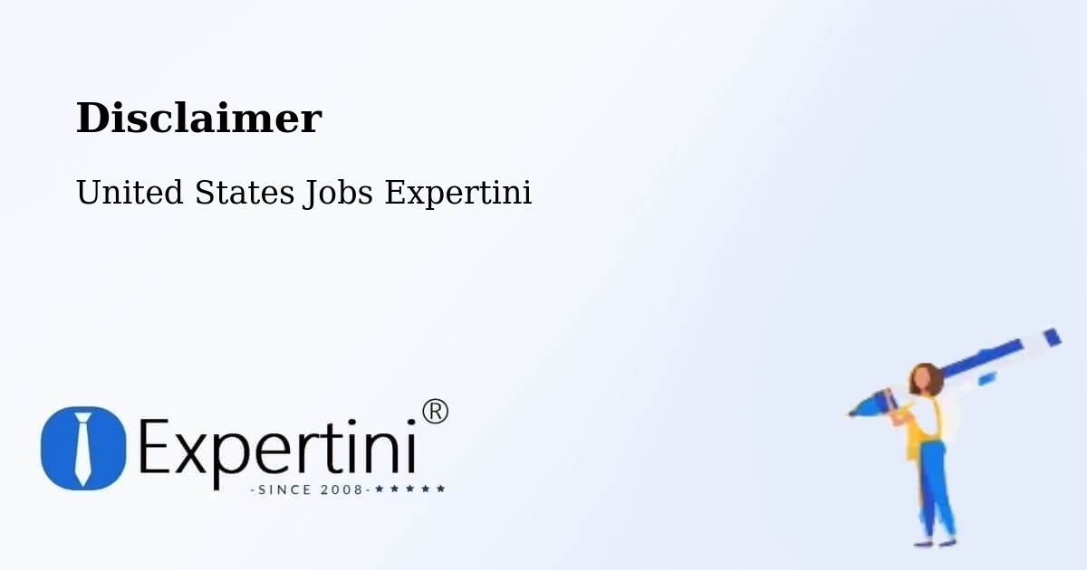 Disclaimer – Madison - United States Jobs Expertini